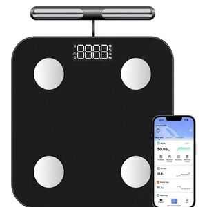 The Body Pod Smart Scale 8-Electrode Body Fat Health Scale New In Open Box